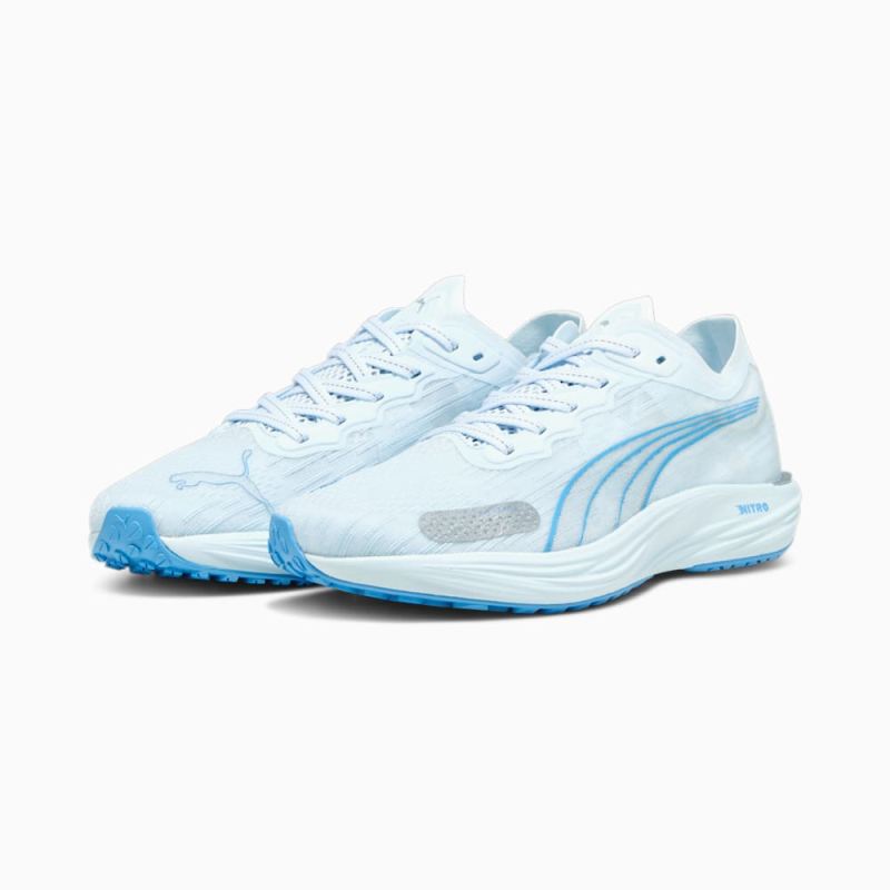 Puma | Women's Liberate NITRO 2 Running Shoes - Icy Blue-Silver-Regal Blue