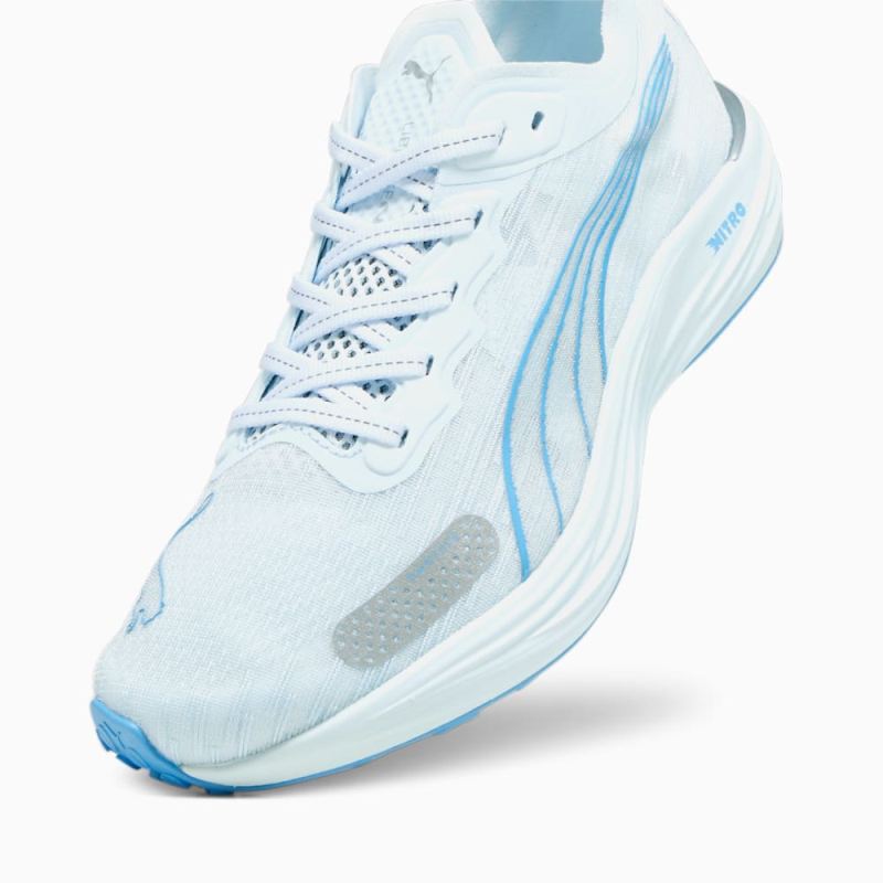 Puma | Women's Liberate NITRO 2 Running Shoes - Icy Blue-Silver-Regal Blue