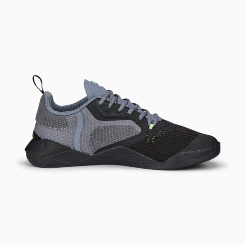 Puma | Men's Fuse 2.0 Training Shoes - Black-Gray Tile-Fast Yellow