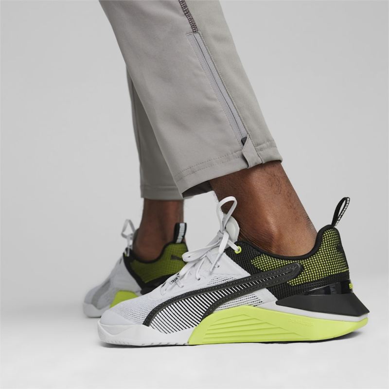 Puma | Men's Fuse 3.0 Training Shoes - Silver Mist-Lime Pow-Black