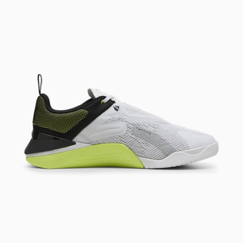 Puma | Men's Fuse 3.0 Training Shoes - Silver Mist-Lime Pow-Black