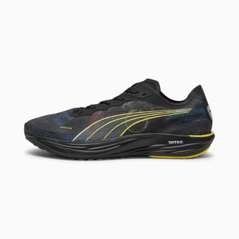 Puma | Men's Liberate NITRO 2 'Marathon Series' Running Shoes - Black-Silver