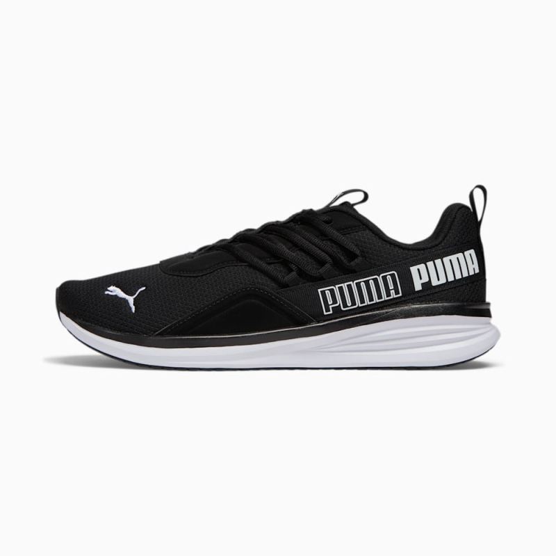 Puma | Men's Star Vital Refresh Running Shoes - Black-White