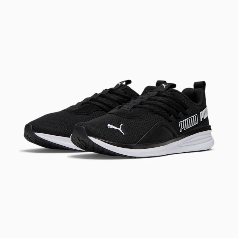 Puma | Men's Star Vital Refresh Running Shoes - Black-White