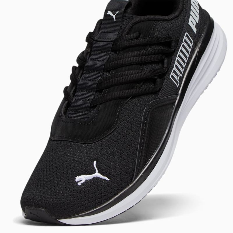 Puma | Men's Star Vital Refresh Running Shoes - Black-White