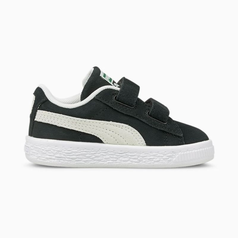 Puma | Girls Suede Classic XXI AC Toddler Shoes - Black-White