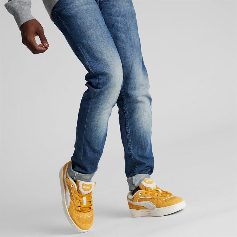 Puma | Men's Puma | Men's-180 Corduroy Sneakers - Amber-Warm White