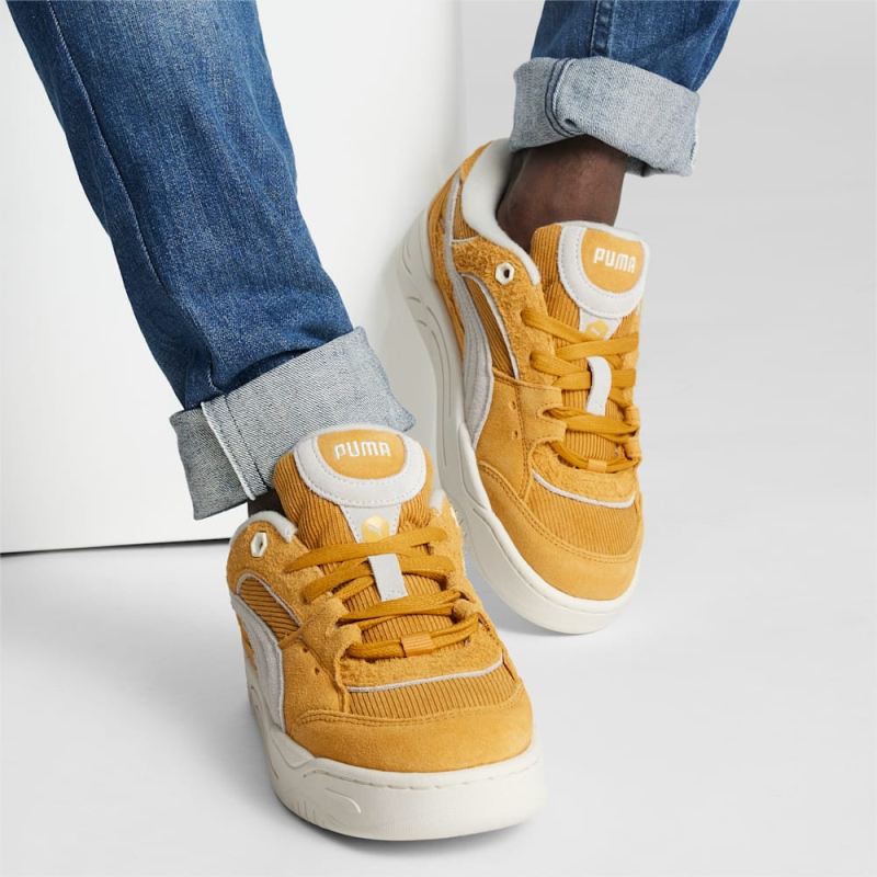 Puma | Men's Puma | Men's-180 Corduroy Sneakers - Amber-Warm White