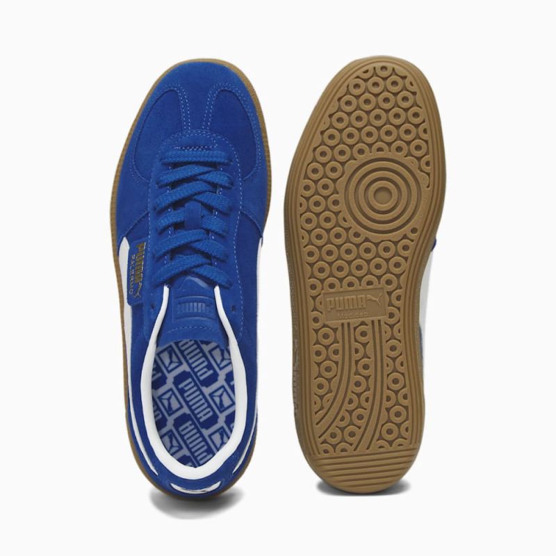 Puma | Men's Palermo Sneakers - Cobalt Glaze-White