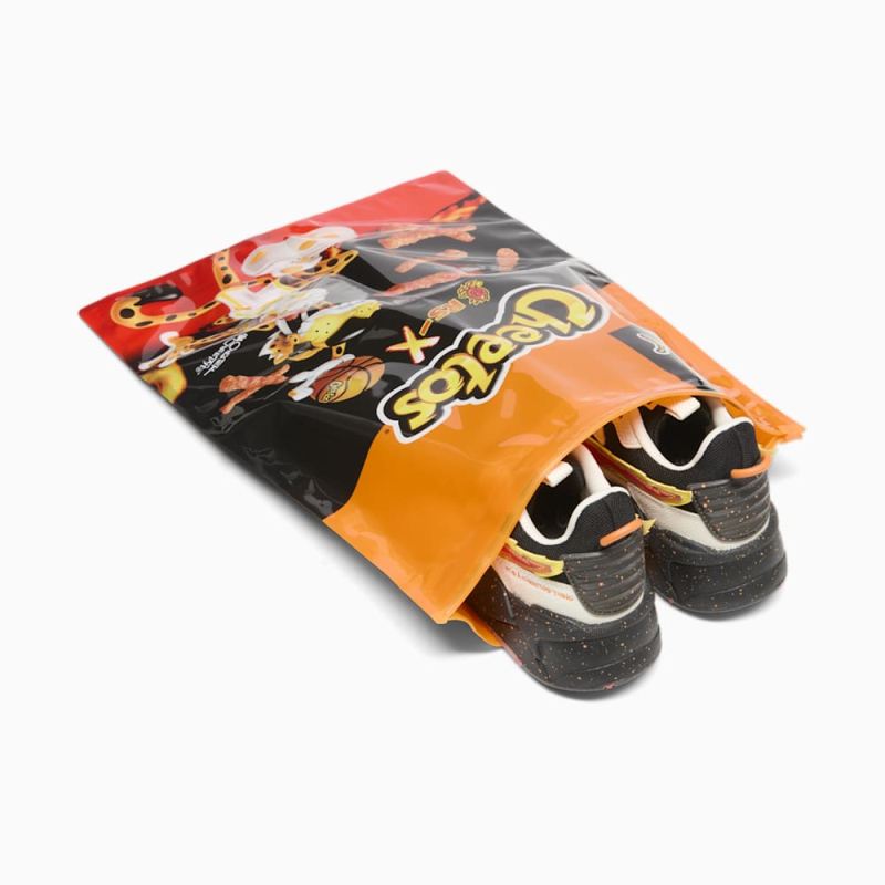 Puma | Boys Puma | Boys x CHEETOS RS-X FH Big Kids Sneakers - Warm White-Black-Yellow Blaze-Rickie Orange