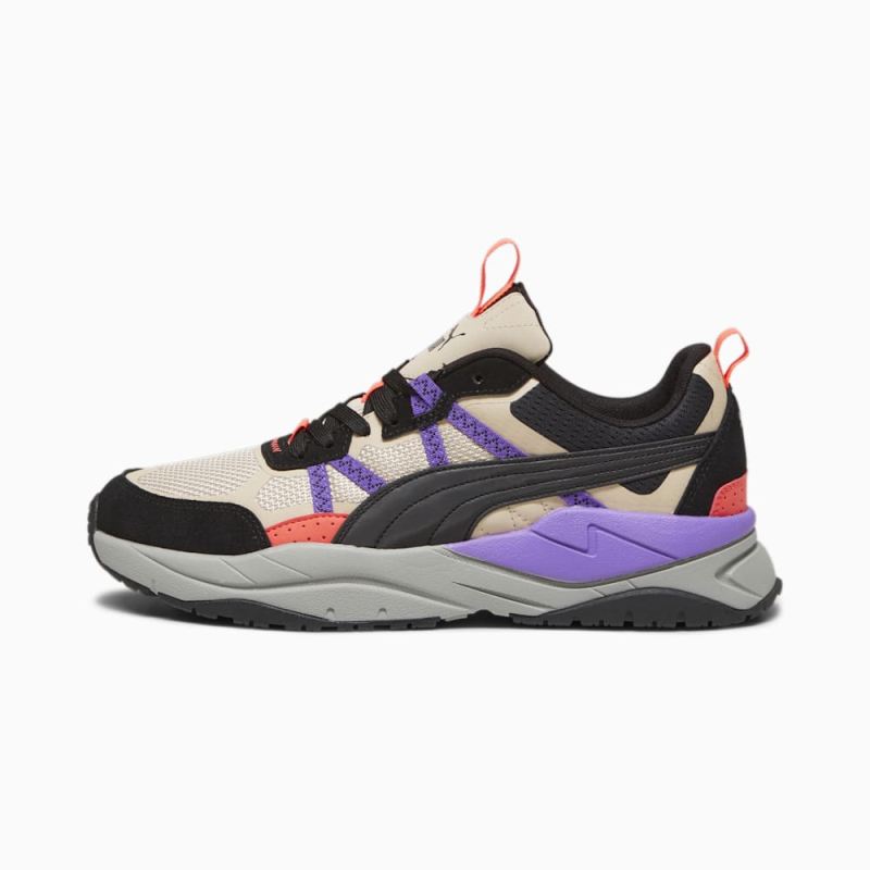 Puma | Men's X-Ray Tour Sneakers - Granola-Black-Purple Glimmer