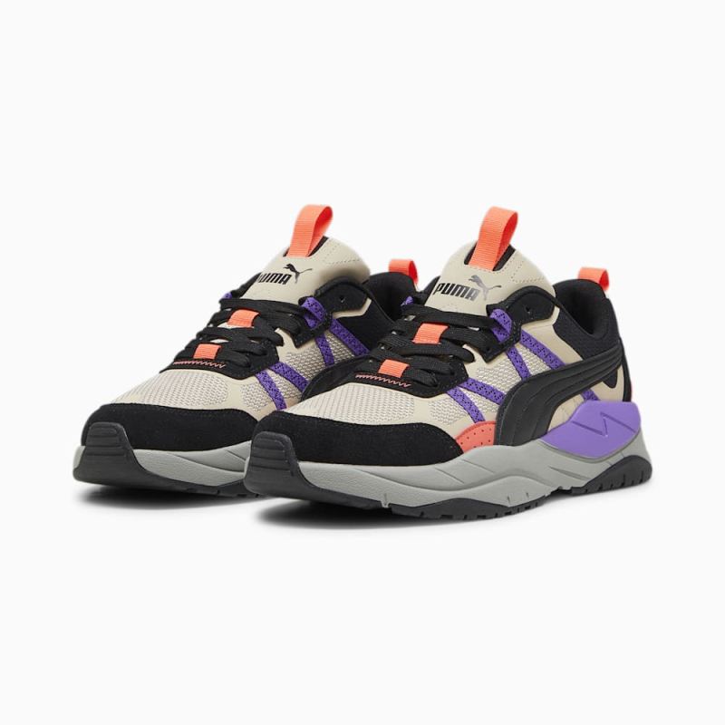 Puma | Men's X-Ray Tour Sneakers - Granola-Black-Purple Glimmer