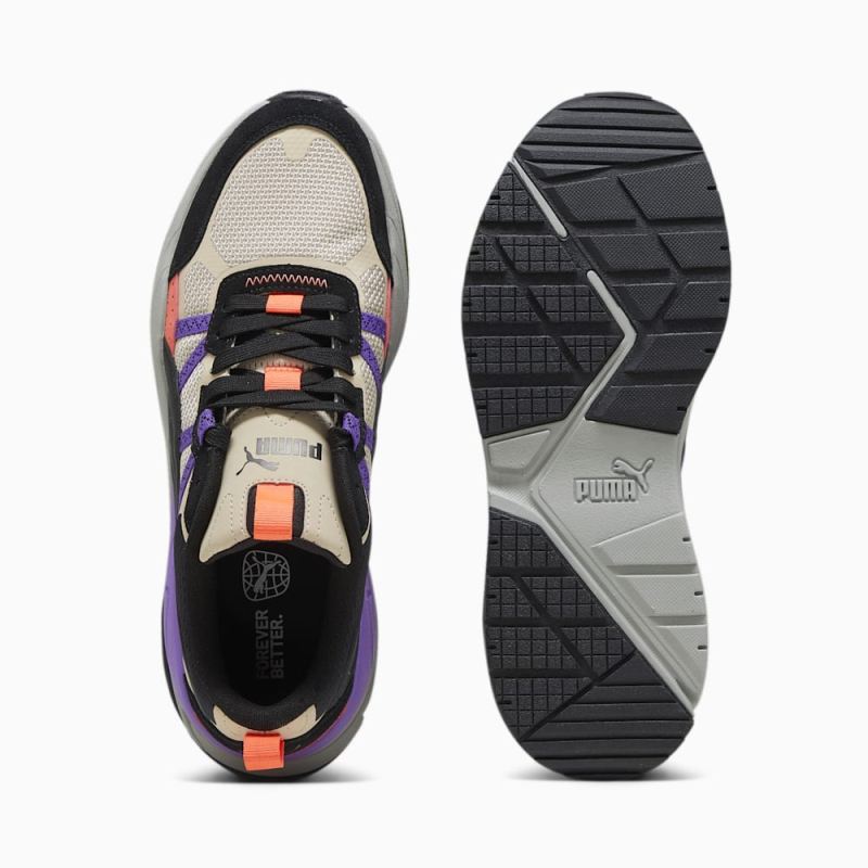 Puma | Men's X-Ray Tour Sneakers - Granola-Black-Purple Glimmer