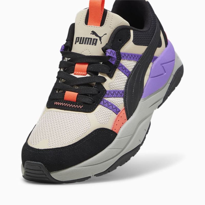 Puma | Men's X-Ray Tour Sneakers - Granola-Black-Purple Glimmer