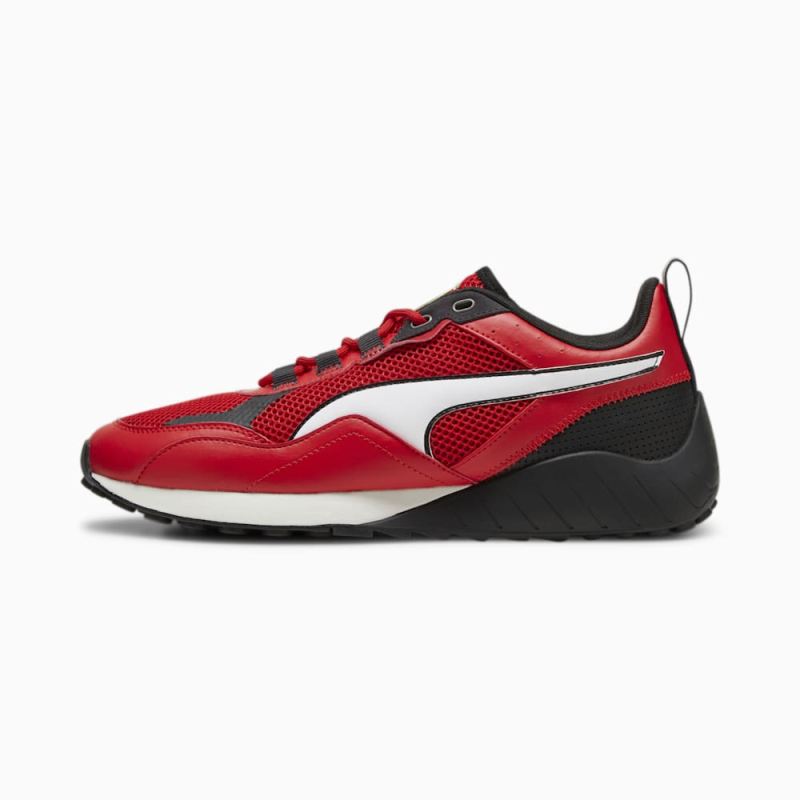 Puma | Men's Ferrari SPEEDFUSION 2.0 Sneakers - Rosso Corsa-Black