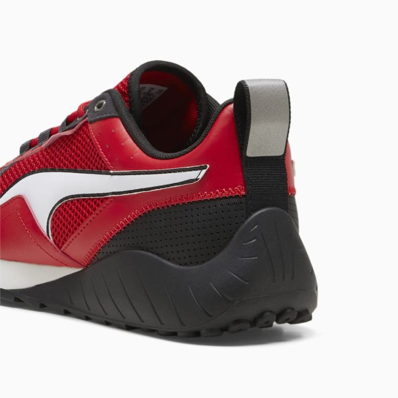 Puma | Men's Ferrari SPEEDFUSION 2.0 Sneakers - Rosso Corsa-Black