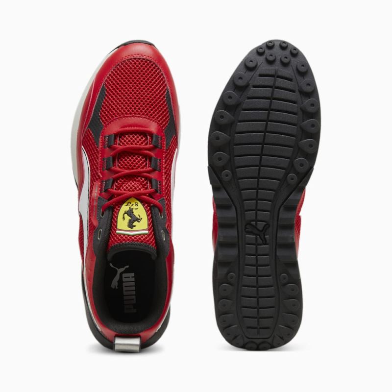 Puma | Men's Ferrari SPEEDFUSION 2.0 Sneakers - Rosso Corsa-Black