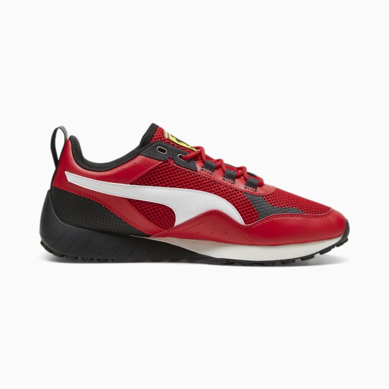 Puma | Men's Ferrari SPEEDFUSION 2.0 Sneakers - Rosso Corsa-Black