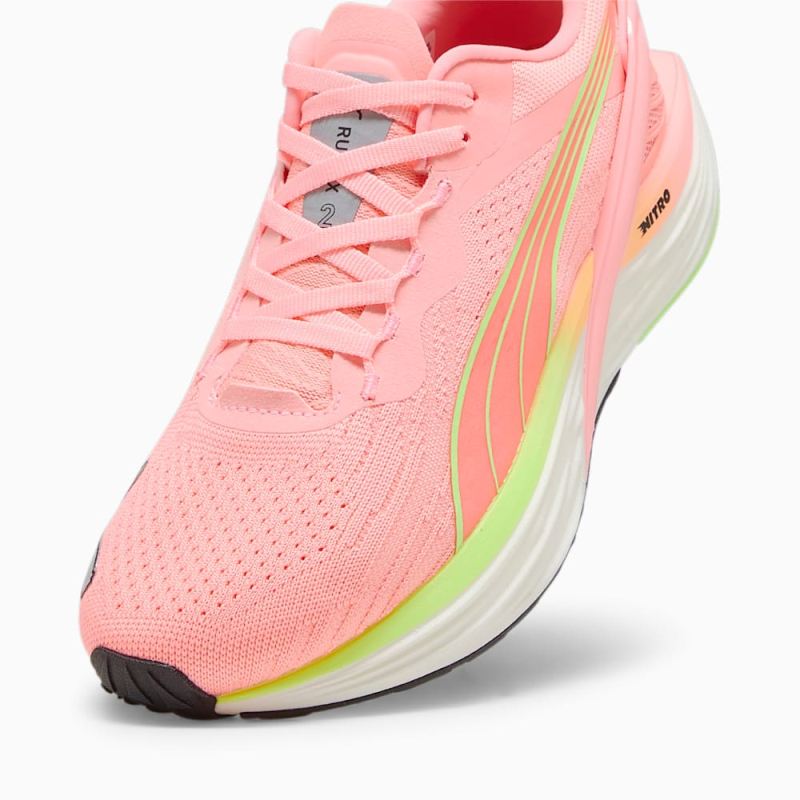 Puma | Women's Run XX NITRO 2 Running Shoes - Koral Ice-Speed Green