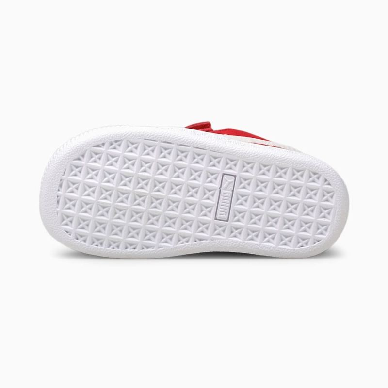 Puma | Boys Suede Classic XXI AC Toddler Shoes - High Risk Red-White