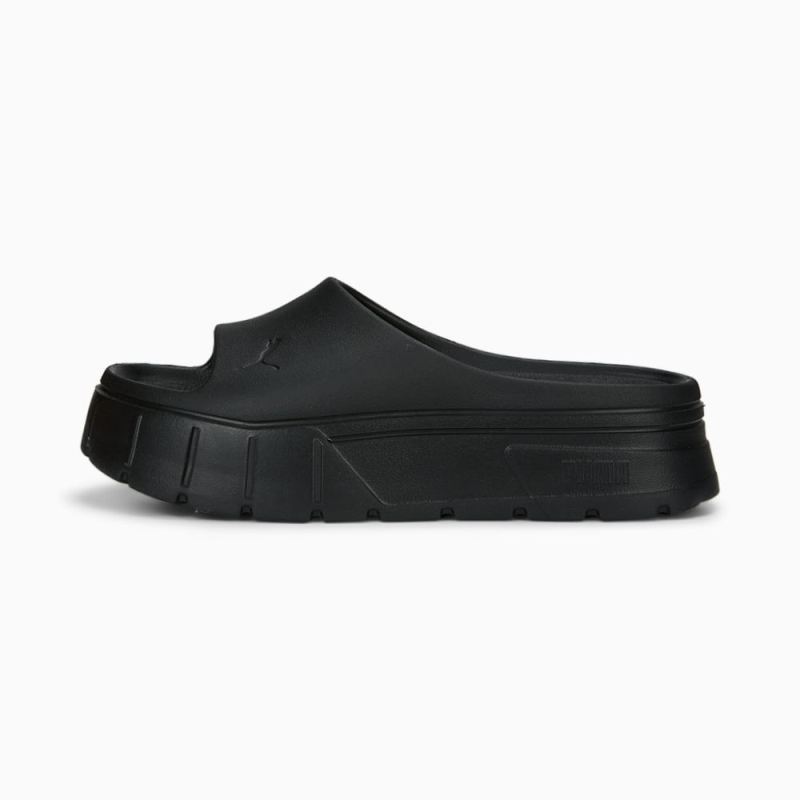 Puma | Women's Mayze Stack Injex Sandals - Black