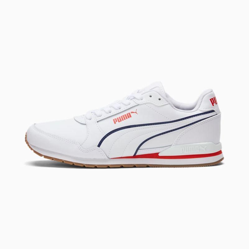 Puma | Men's ST Runner v3 Bold Sneaker - White-Peacoat