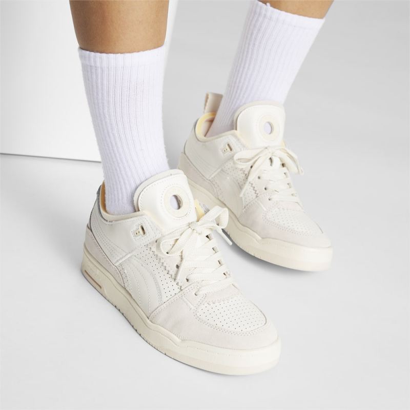 Puma | Women's x TROPHY HUNTING Slipstream Lo Sneakers - Frosted Ivory-Eggnog