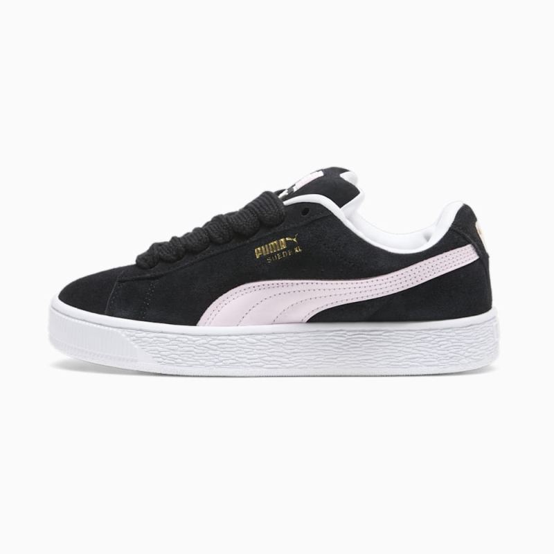 Puma | Women's Suede XL Sneakers - Black-Whisp Of Pink