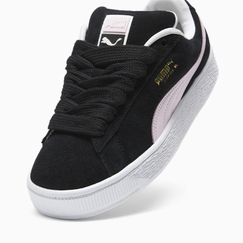 Puma | Women's Suede XL Sneakers - Black-Whisp Of Pink