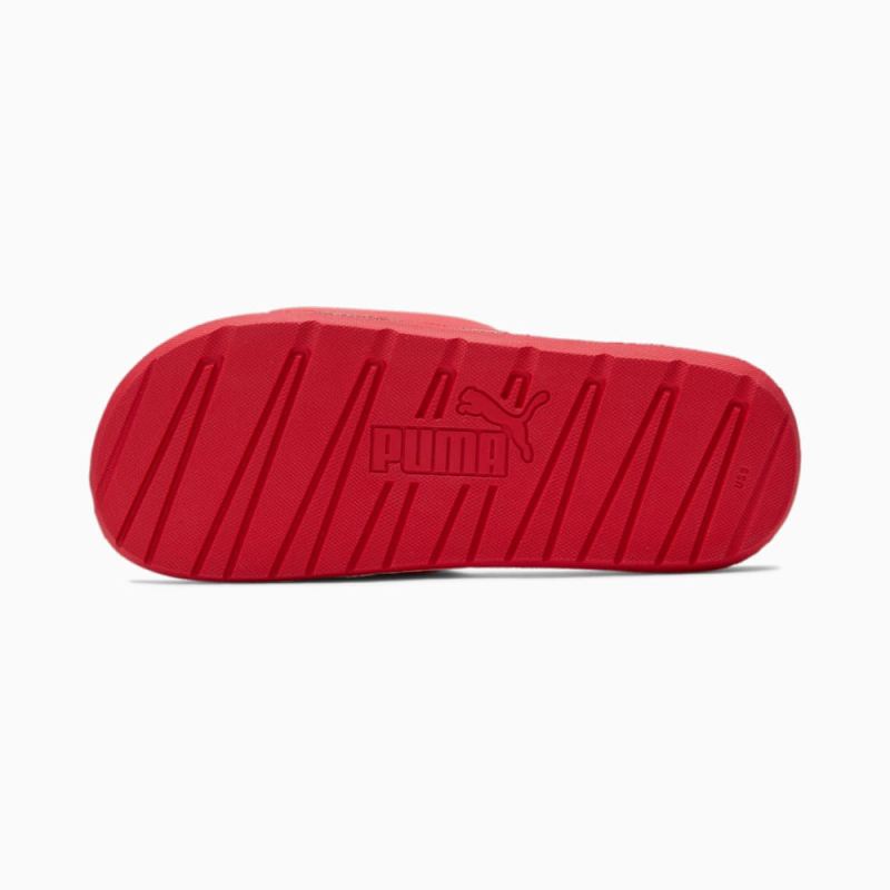 Puma | Men's Cool Cat 2.0 Slides - Red-Red