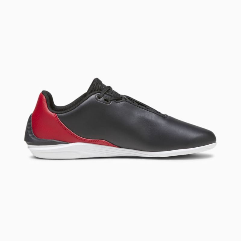 Puma | Men's Scuderia Ferrari Drift Cat Decima Driving Shoes - Black-Rosso Corsa-White