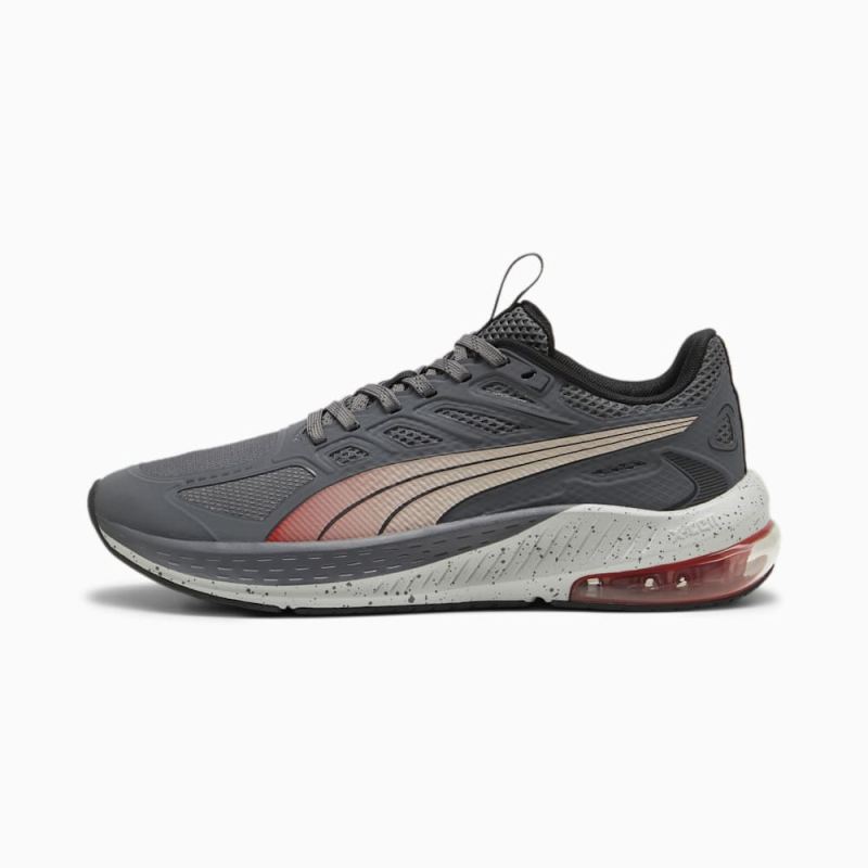 Puma | Men's X-Cell Lightspeed Running Shoe - Cool Dark Gray-Black - Click Image to Close