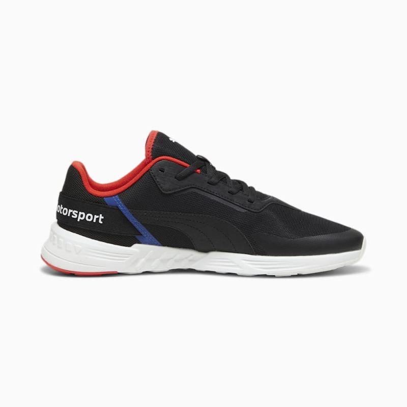 Puma | Men's BMW M Motorsport Tiburion Logo Motorsport Shoe - Black-Cool Cobalt