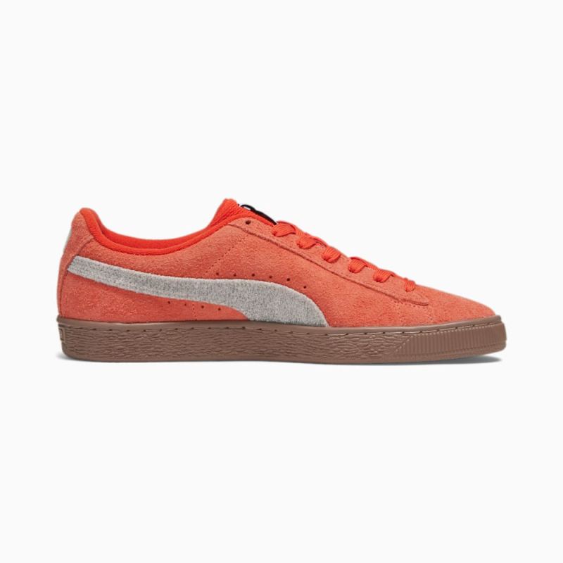 Puma | Men's Suede NT Sneakers - Fall Foliage-Alpine Snow-Cool Light Gray