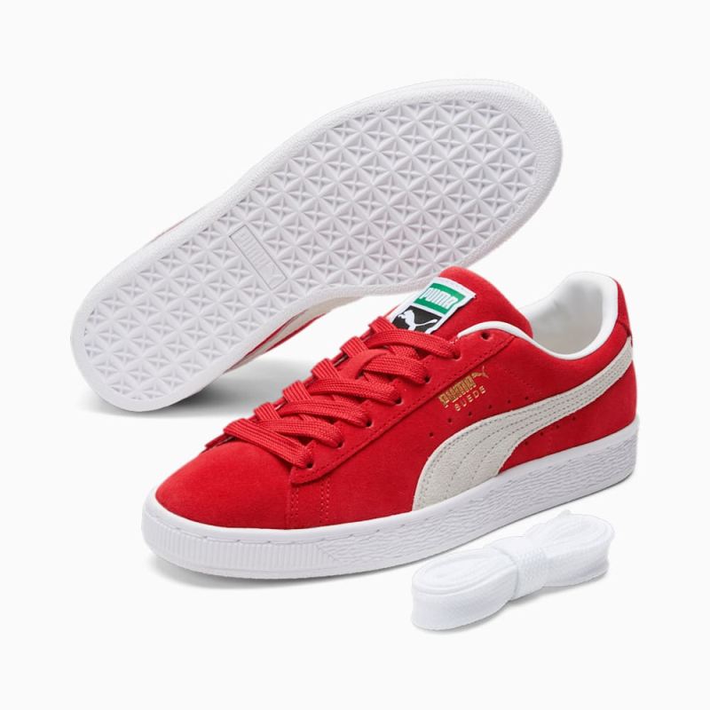 Puma | Women's Suede Classic XXI Sneakers - High Risk Red-White