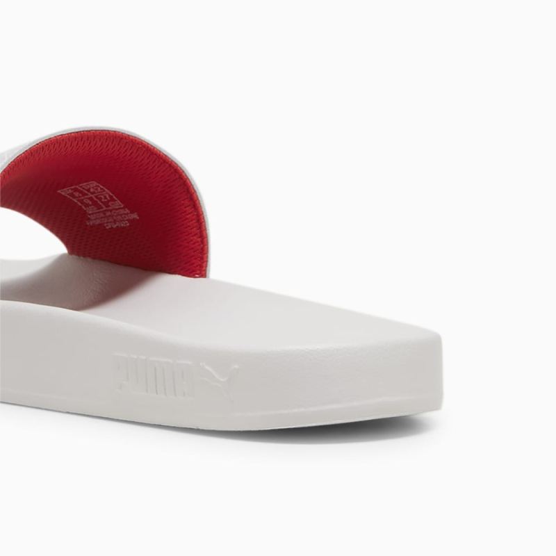 Puma | Men's x F1 Leadcat 2.0 Slides - White-Pop Red