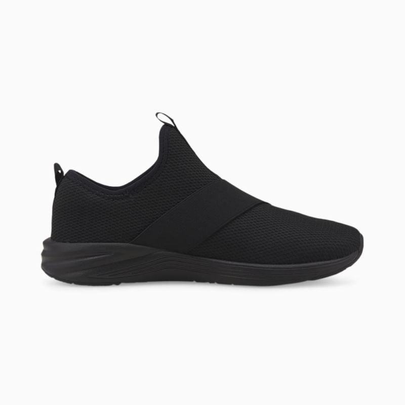 Puma | Women's Better Foam Prowl Slip-On Training Shoes - Black-Black