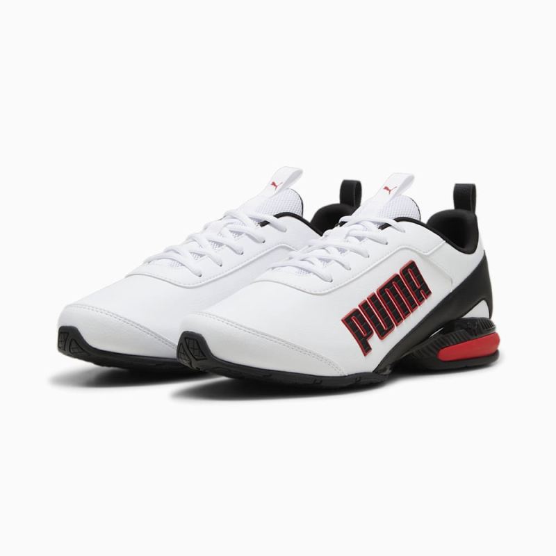 Puma | Men's Equate SL 2 Running Shoes - Black-White-For All Time Red