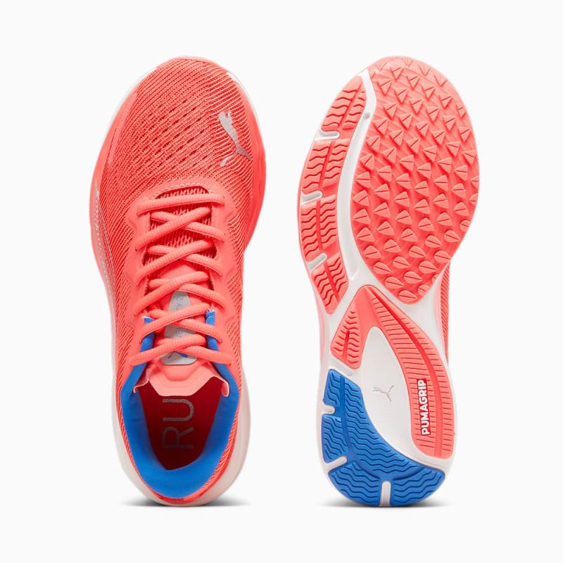 Puma | Women's Velocity NITRO 2 Women's Running Shoes - Fire Orchid-Ultra Blue