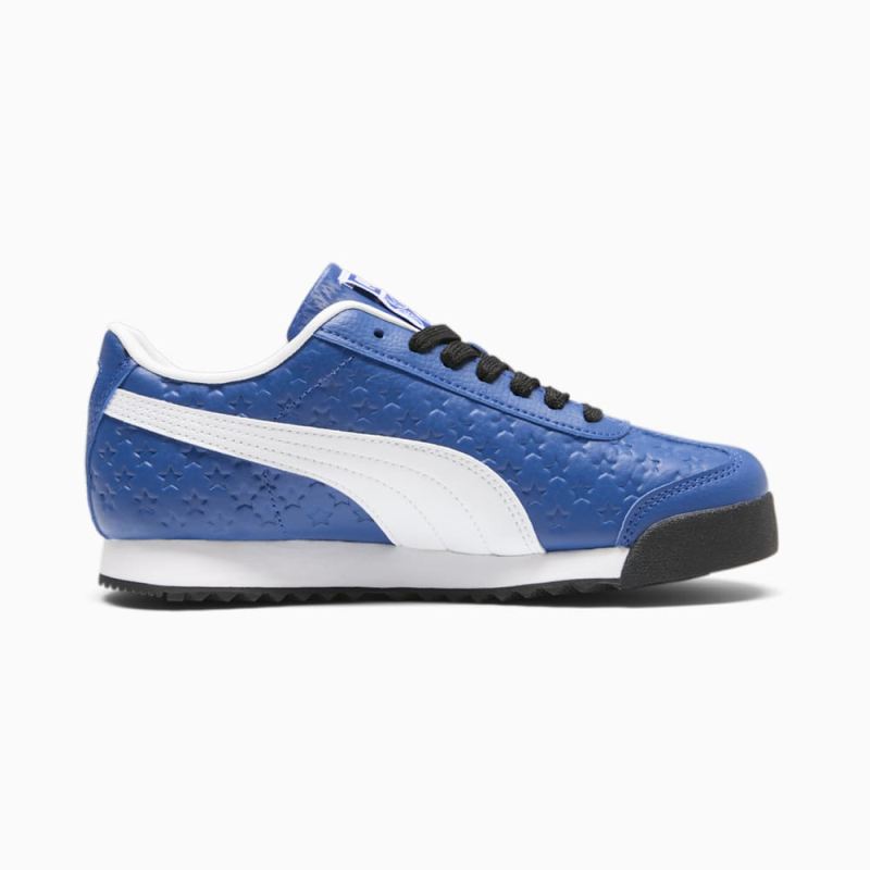 Puma | Boys ROMA Medalist Big Kids Sneakers - Cobalt Glaze-White-Black