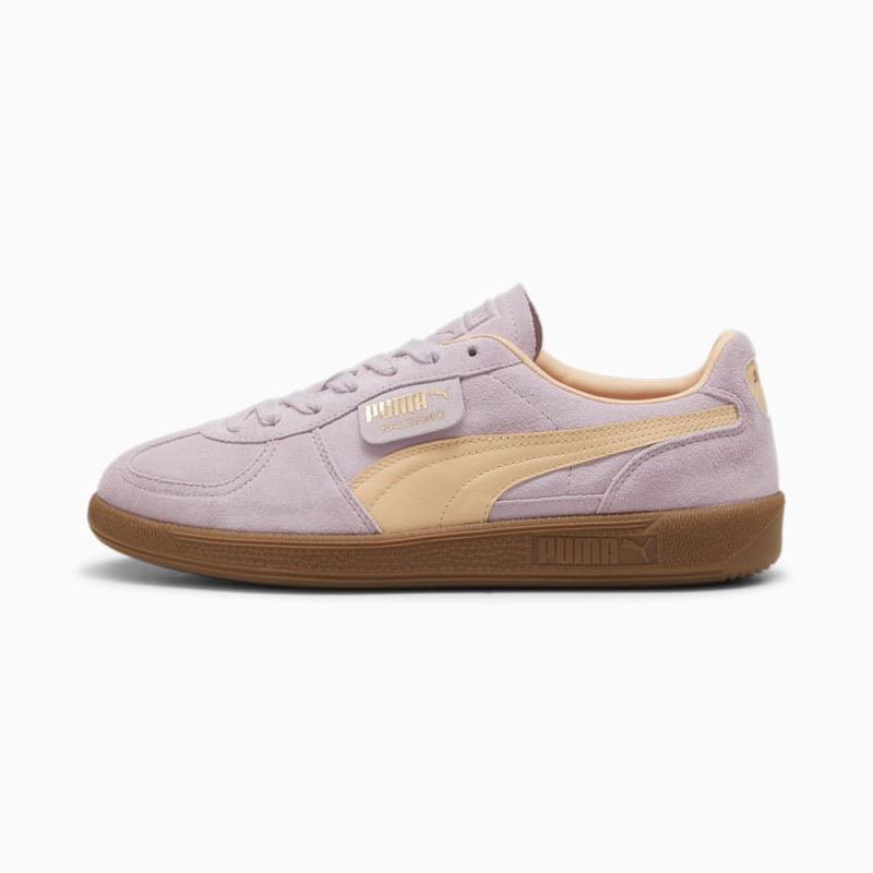 Puma | Men's Palermo Sneakers - Grape Mist-Peach Fizz