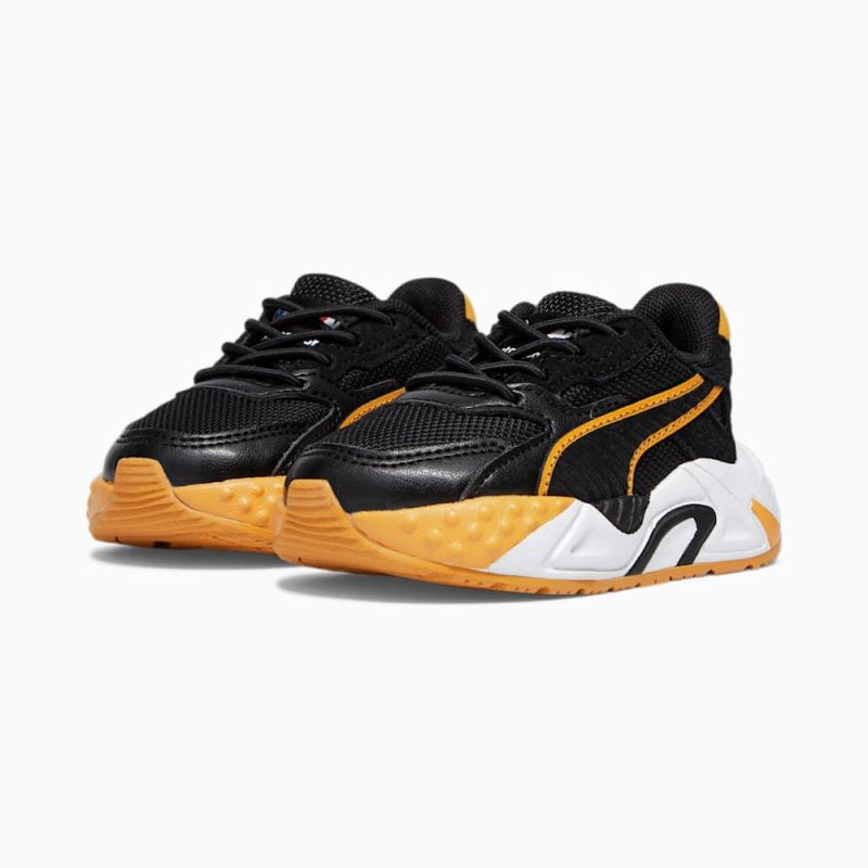 Puma | Girls BMW M Motorsport RS-Trck Toddlers Sneakers - Black-Amber