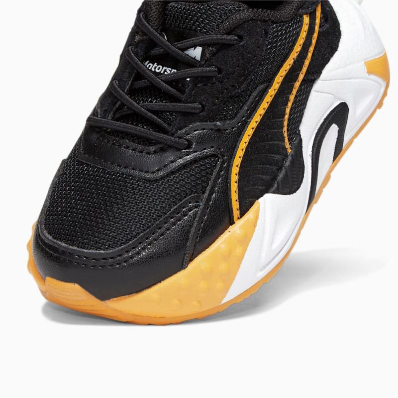 Puma | Girls BMW M Motorsport RS-Trck Toddlers Sneakers - Black-Amber