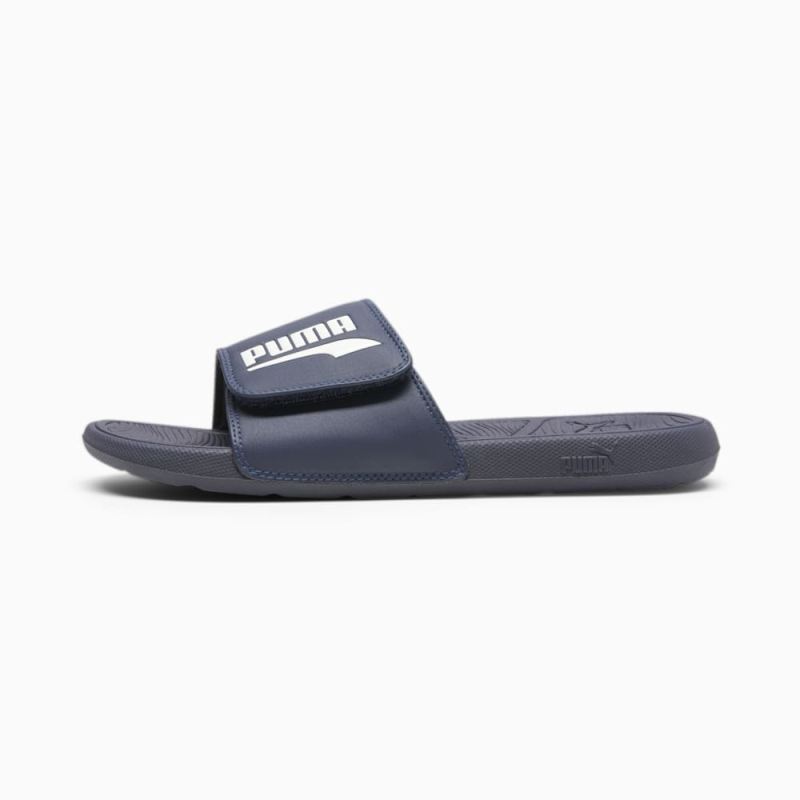 Puma | Men's Cool Cat 2.0 FS Slides - Navy-White