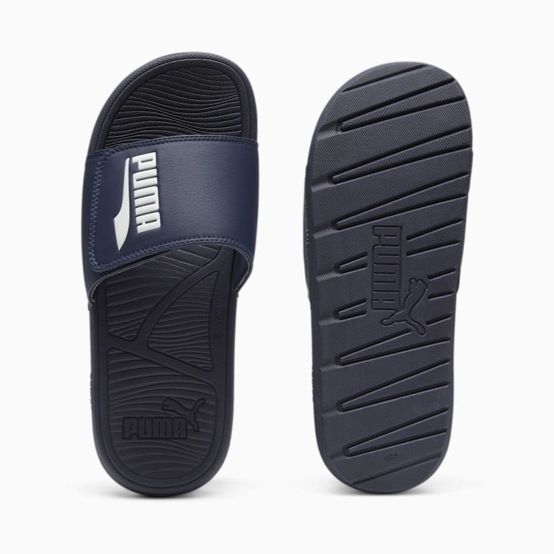 Puma | Men's Cool Cat 2.0 FS Slides - Navy-White