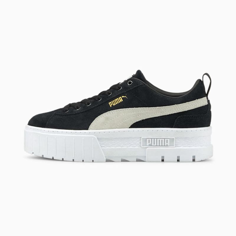 Puma | Women's Mayze Sneakers - Black-White