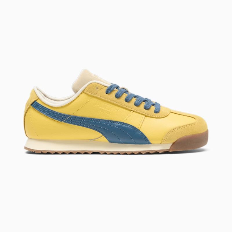 Puma | Men's Roma Underdogs Sneakers - Yellow Sizzle-Ocean Tropic-Alpine Snow