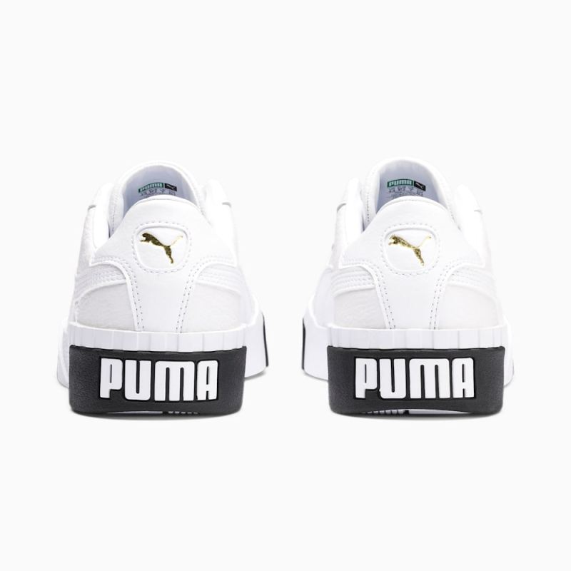 Puma | Women's Cali Sneakers - White-Black