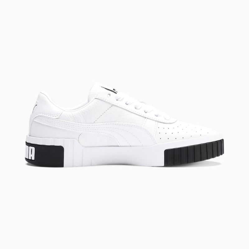 Puma | Women's Cali Sneakers - White-Black