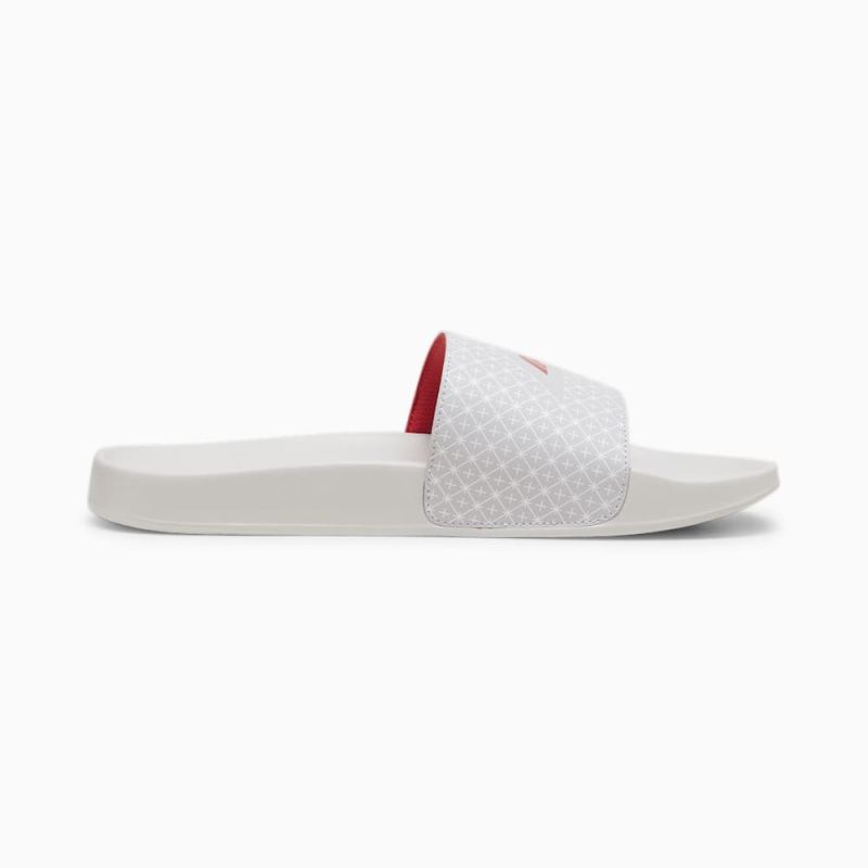 Puma | Men's x F1 Leadcat 2.0 Slides - White-Pop Red